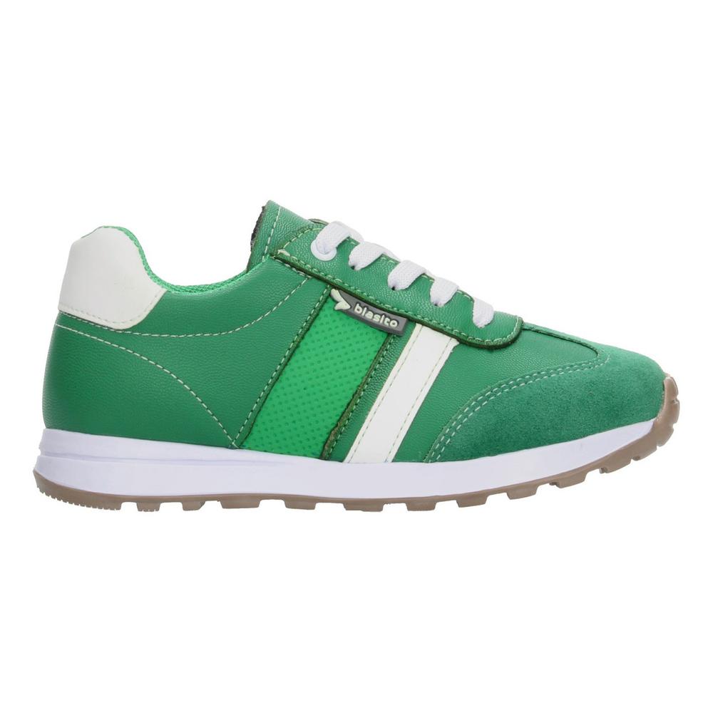 Tenis Blasito Verde Para Niño [bla52] Blanco