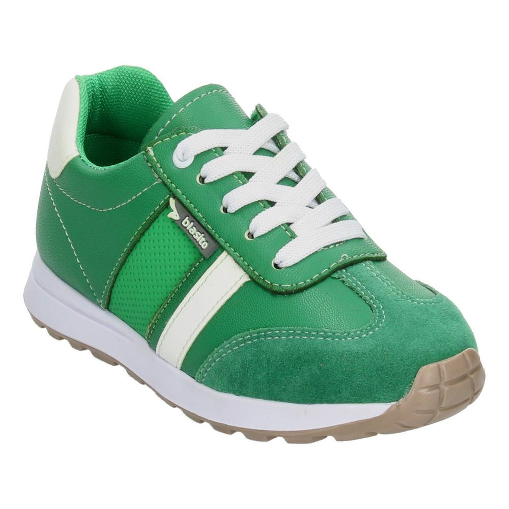 Foto 3 pulgar | Tenis Blasito Verde Para Niño [bla52] Blanco