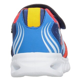 Foto 7 | Tenis Niño Marvel Azul Deportivo Casual Cómodo Ligero Superhéroe Spiderman Velcro Ajustable Rojo