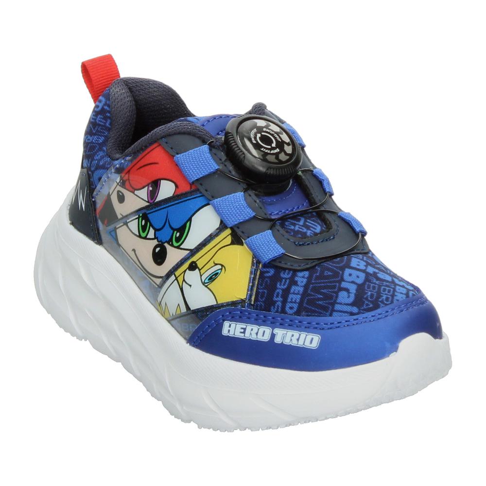 Foto 5 pulgar | Tenis Sonic Azul Para Niño T18-22 [son9] Azul