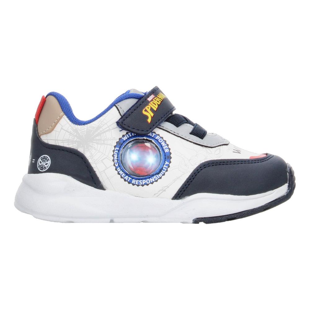 Tenis Marvel Blanco Para Niño [mvl33] Azul
