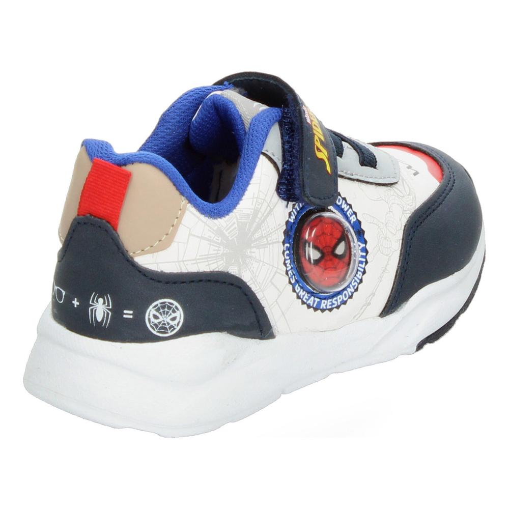 Foto 4 | Tenis Marvel Blanco Para Niño [mvl33] Azul