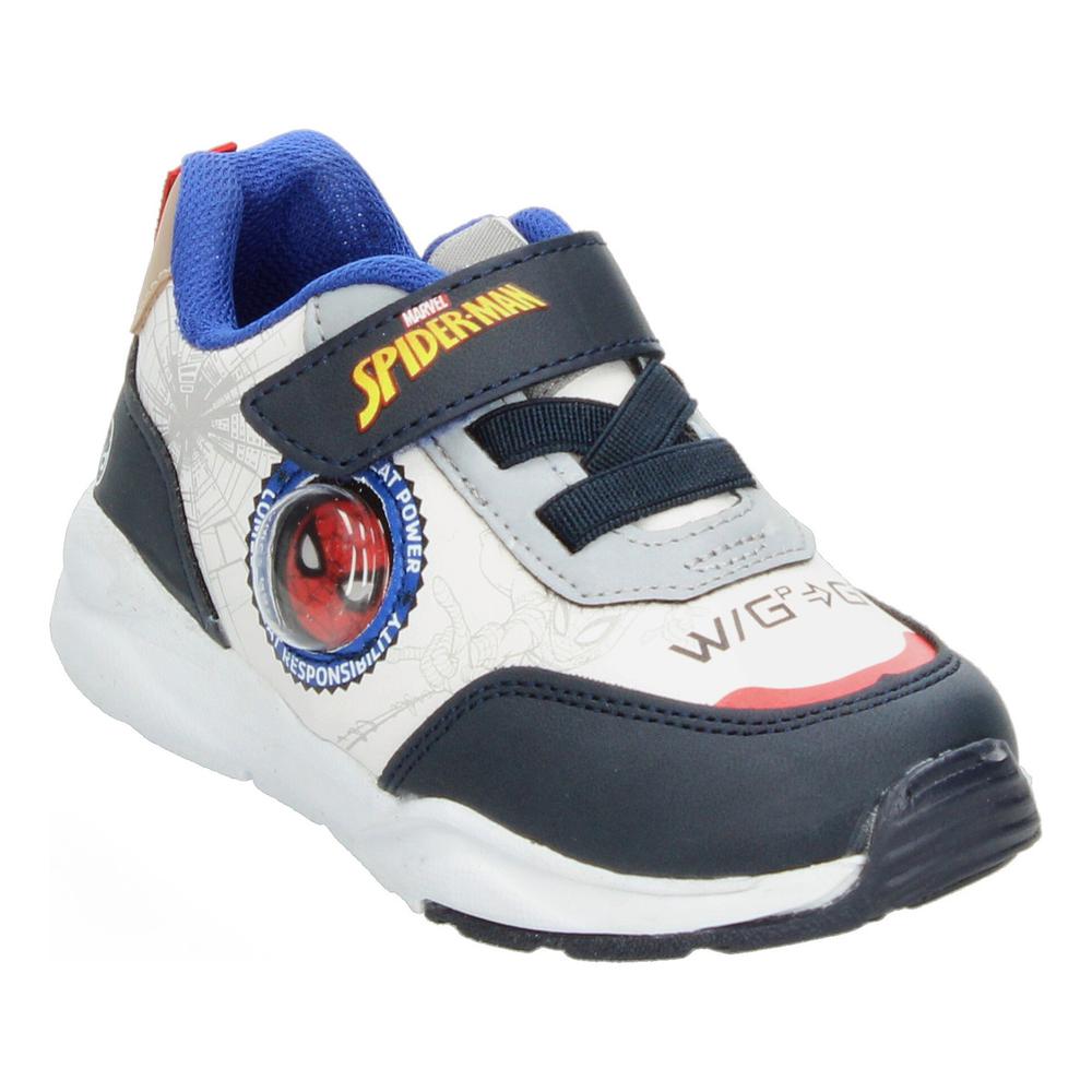 Foto 5 | Tenis Marvel Blanco Para Niño [mvl33] Azul