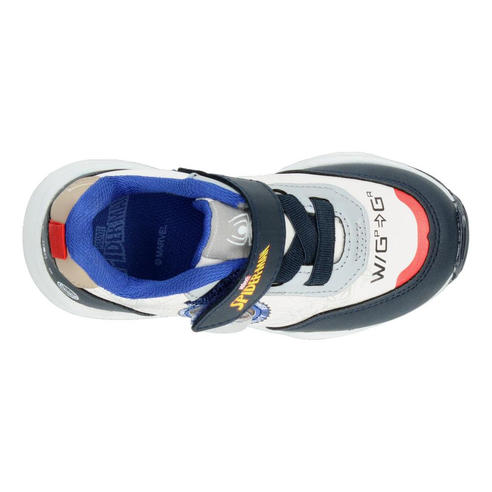 Foto 8 | Tenis Marvel Blanco Para Niño [mvl33] Azul