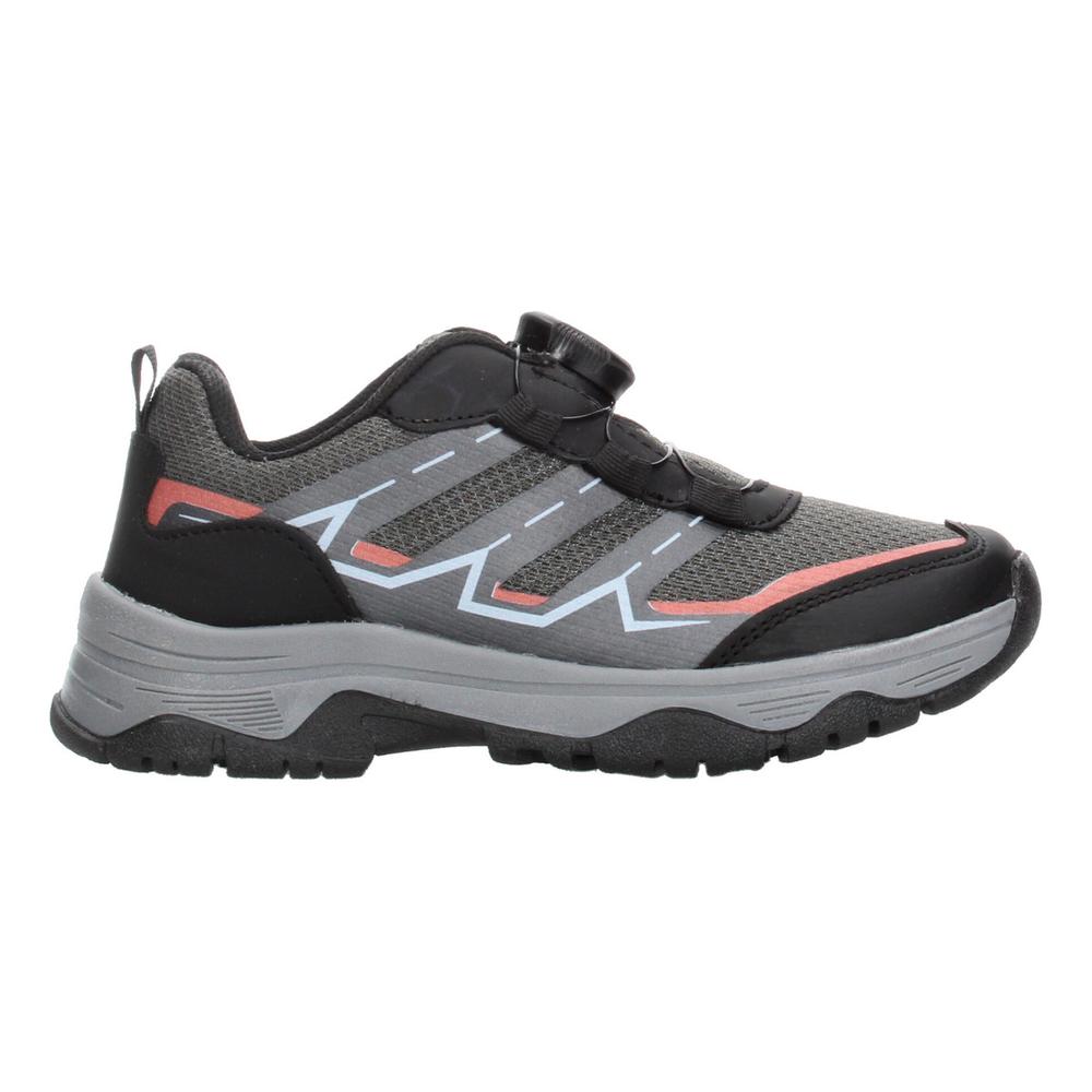 Foto 2 pulgar | Tenis Niño Vavito Color Gris Sneakers Casual Ligero Cómodo Confort Cintas Agujetas Ajustables Negro