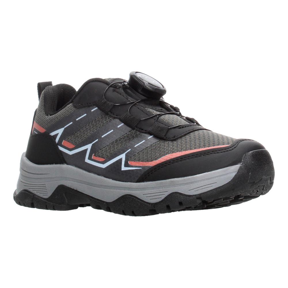 Foto 3 pulgar | Tenis Niño Vavito Color Gris Sneakers Casual Ligero Cómodo Confort Cintas Agujetas Ajustables Negro