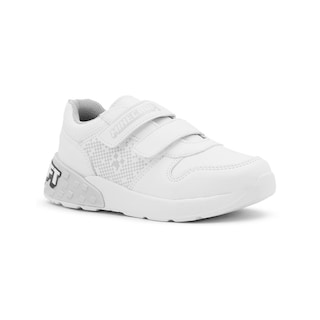 Foto 5 | Tenis Para Niño Deportivo Escolar Yuyin Minecraft Blanco Blanco