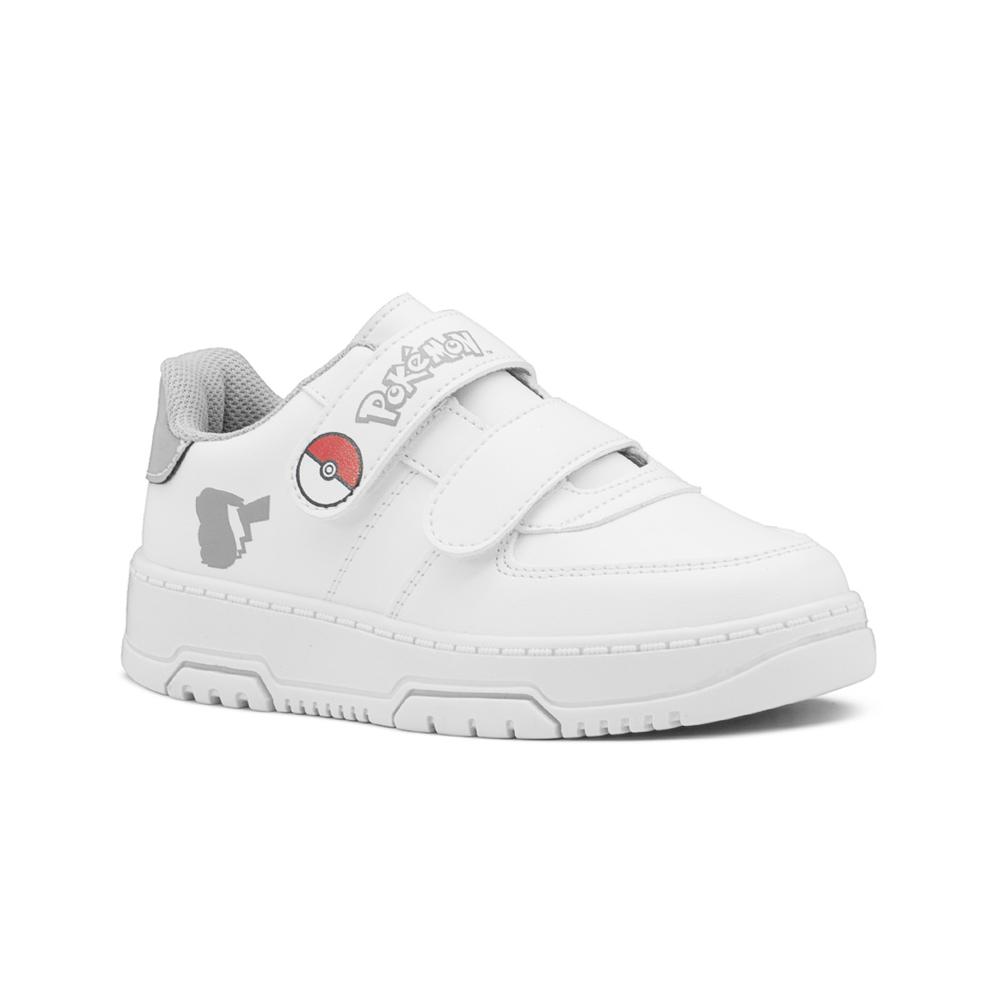 Foto 5 | Tenis Escolares Yuyin Para Niño Pokémon Picachu Antiderrapante Blanco