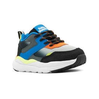 Foto 5 | Tenis Niño Bubble Gummers Negro/rey Solid Antiderrapante Negro