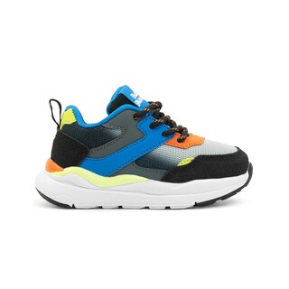 Foto 7 | Tenis Niño Bubble Gummers Negro/rey Solid Antiderrapante Negro