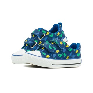 Foto 2 | Tenis Para Niño Choclo Bubble Gummers Dinosaurios Azul Verde Oscuro