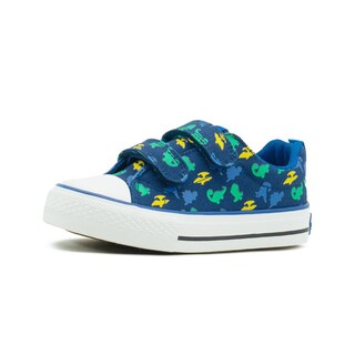 Foto 5 | Tenis Para Niño Choclo Bubble Gummers Dinosaurios Azul Verde Oscuro