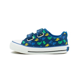 Foto 7 | Tenis Para Niño Choclo Bubble Gummers Dinosaurios Azul Verde Oscuro