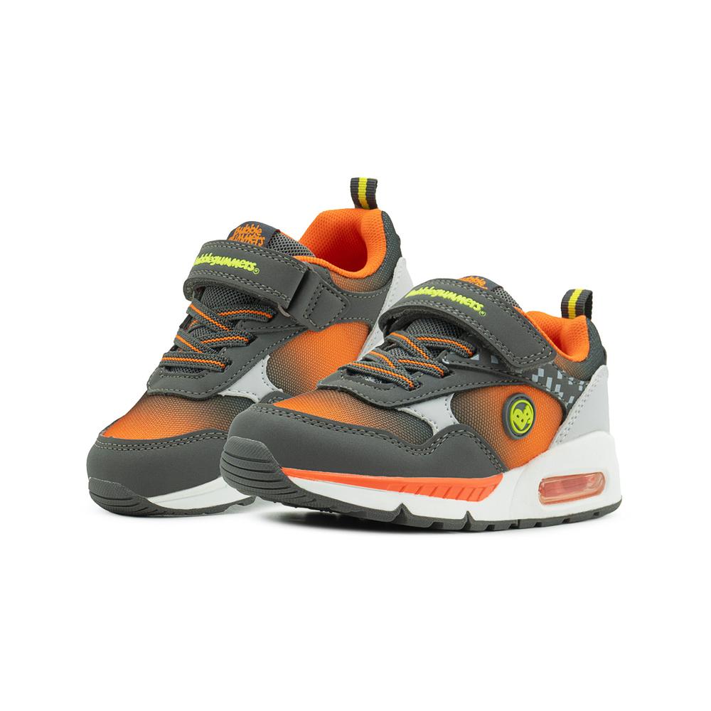 Tenis Bubble Gummers Running Deportivo Para Niño Sid Naranja