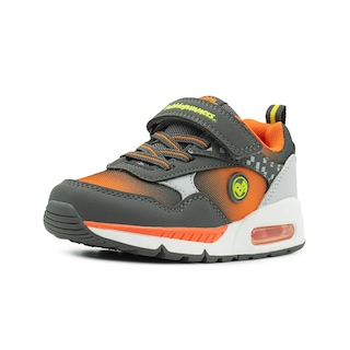 Foto 4 | Tenis Bubble Gummers Running Deportivo Para Niño Sid Naranja
