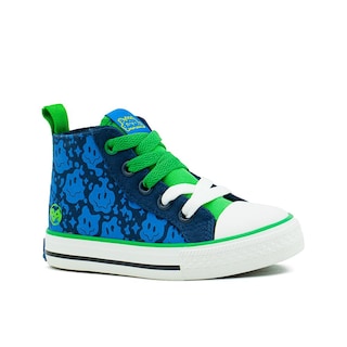 Foto 5 | Tenis Bota Bubble Gummers Totti Para Niño Casuales 13-21 Azul Marino