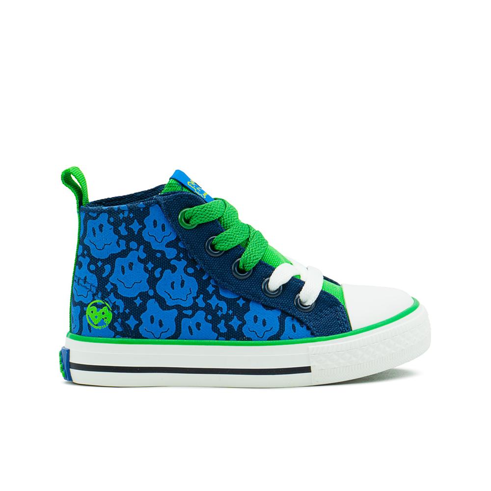 Foto 7 | Tenis Bota Bubble Gummers Totti Para Niño Casuales 13-21 Azul Marino