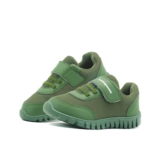 Foto 1 | Tenis Bubble Gummers Hit Para Niño Color Verde Militar Verde Oscuro