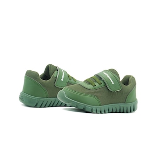 Foto 3 | Tenis Bubble Gummers Hit Para Niño Color Verde Militar Verde Oscuro