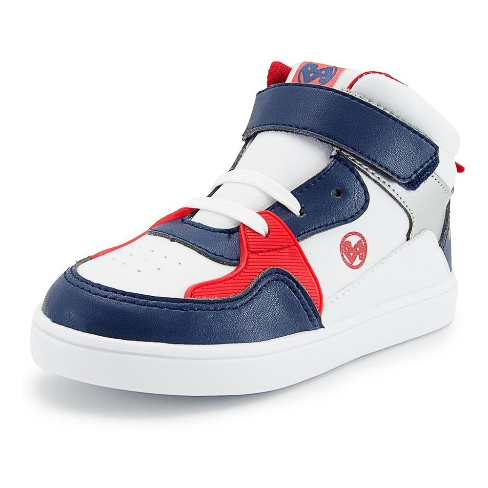 Foto 4 pulgar | Tenis Niño Bubble Gummers Bota Blanco Marino 17-23 Blanco