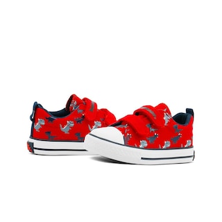 Foto 3 | Tenis Bubble Gummers Terry I Para Niño Dinosaurios En Rojo Rojo