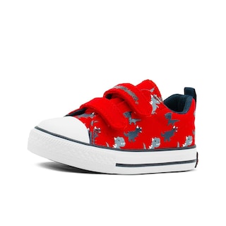 Foto 4 | Tenis Bubble Gummers Terry I Para Niño Dinosaurios En Rojo Rojo