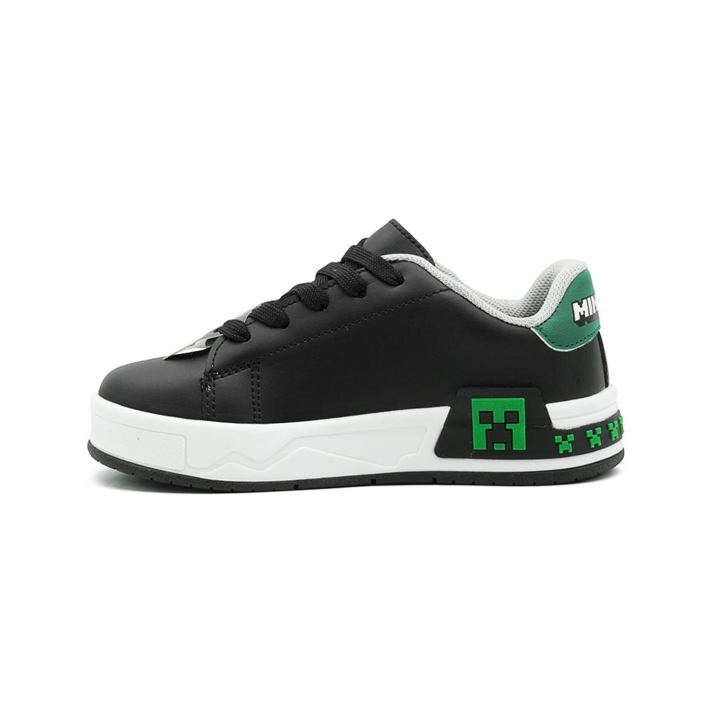 Foto 6 | Tenis Yuyin Para Niño Creeper Minecraft Antiderrapante Casual Negro