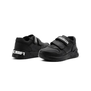 Foto 3 | Tenis Escolar Para Niño Yuyin Minecraft Creeper Negro Negro