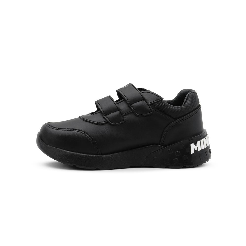 Foto 7 pulgar | Tenis Escolar Para Niño Yuyin Minecraft Creeper Negro Negro
