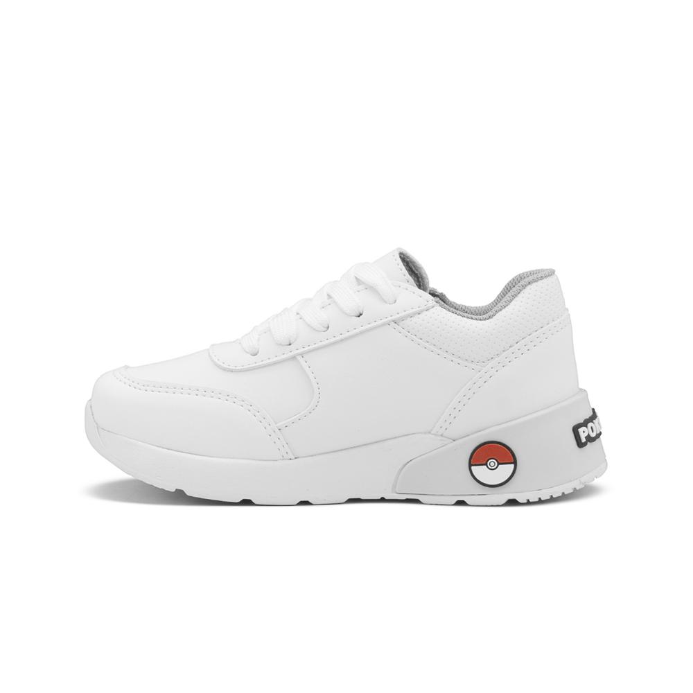 Foto 7 pulgar | Tenis Escolares Yuyin Para Niño Pokemon Picachu Casual Blanco