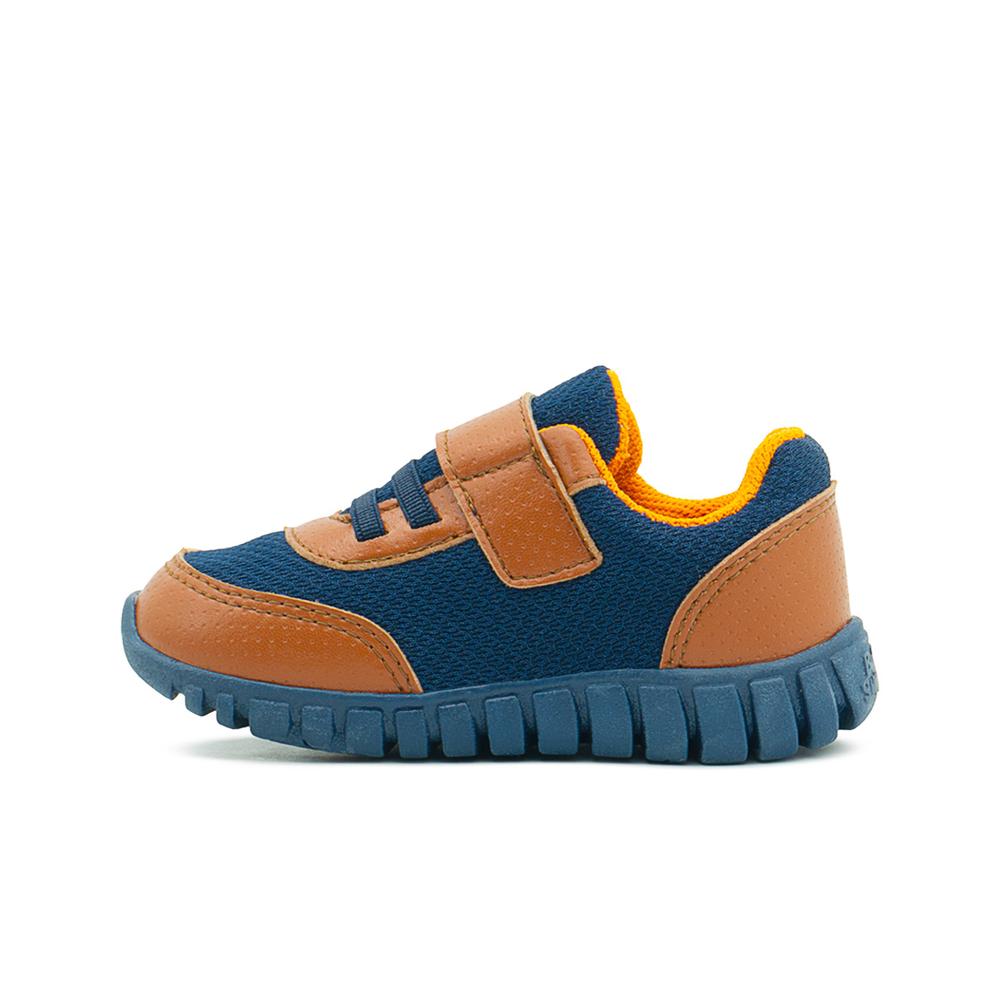 Foto 7 pulgar | Tenis Bubble Gummers  Para Niños Oscar Velcro Camel/marino Beige