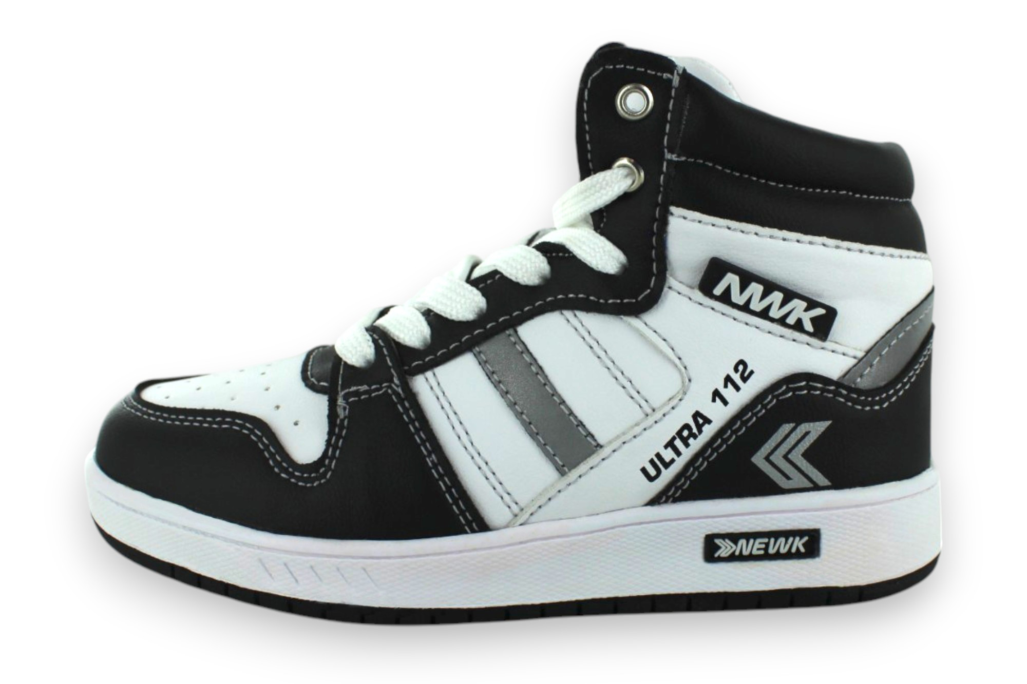 Foto 3 pulgar | Tenis Casual Negro Blanco Infantil Shacktar Newk
