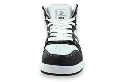 Foto 4 | Tenis Casual Negro Blanco Infantil Shacktar Newk