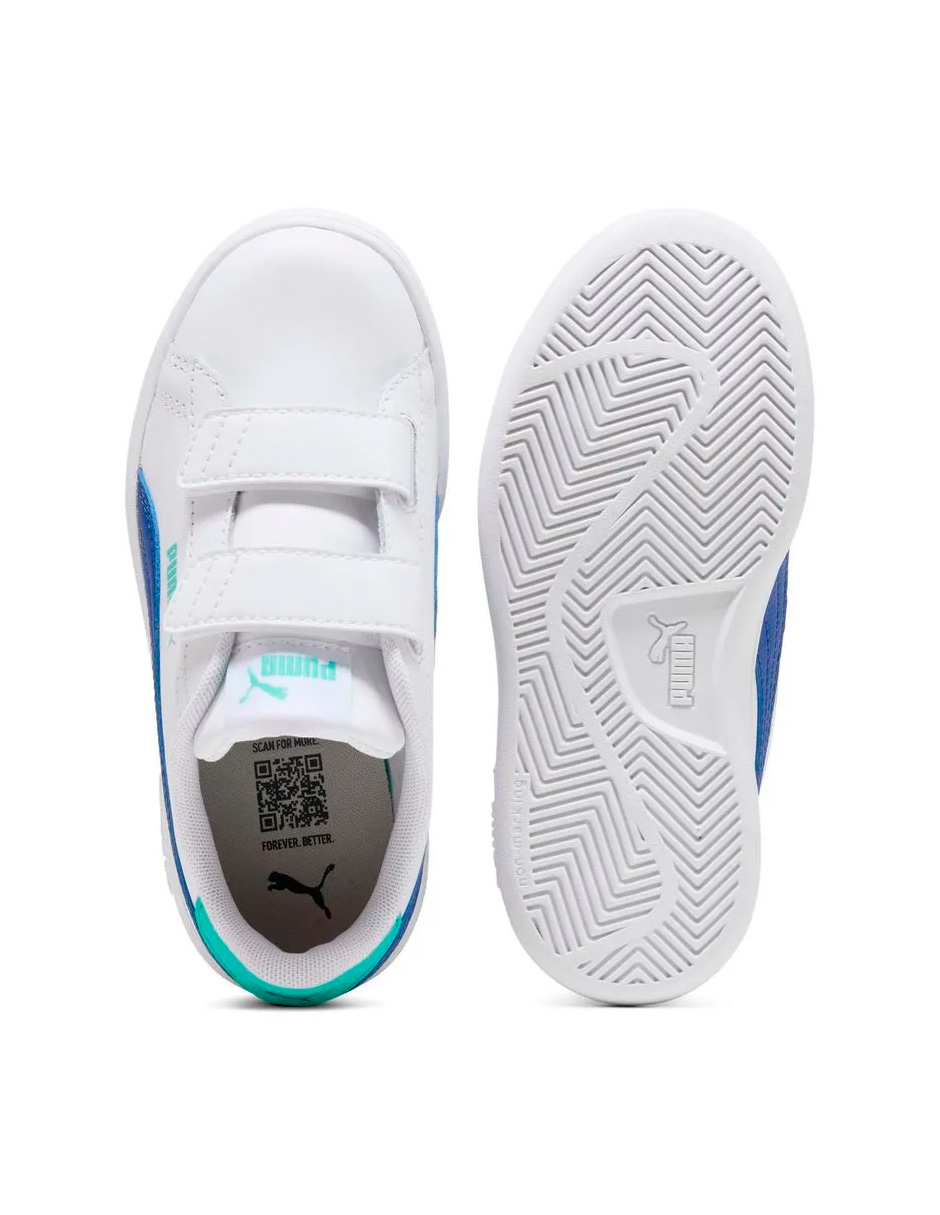 Foto 6 pulgar | Tenis Puma Smash 3.0 para Niño