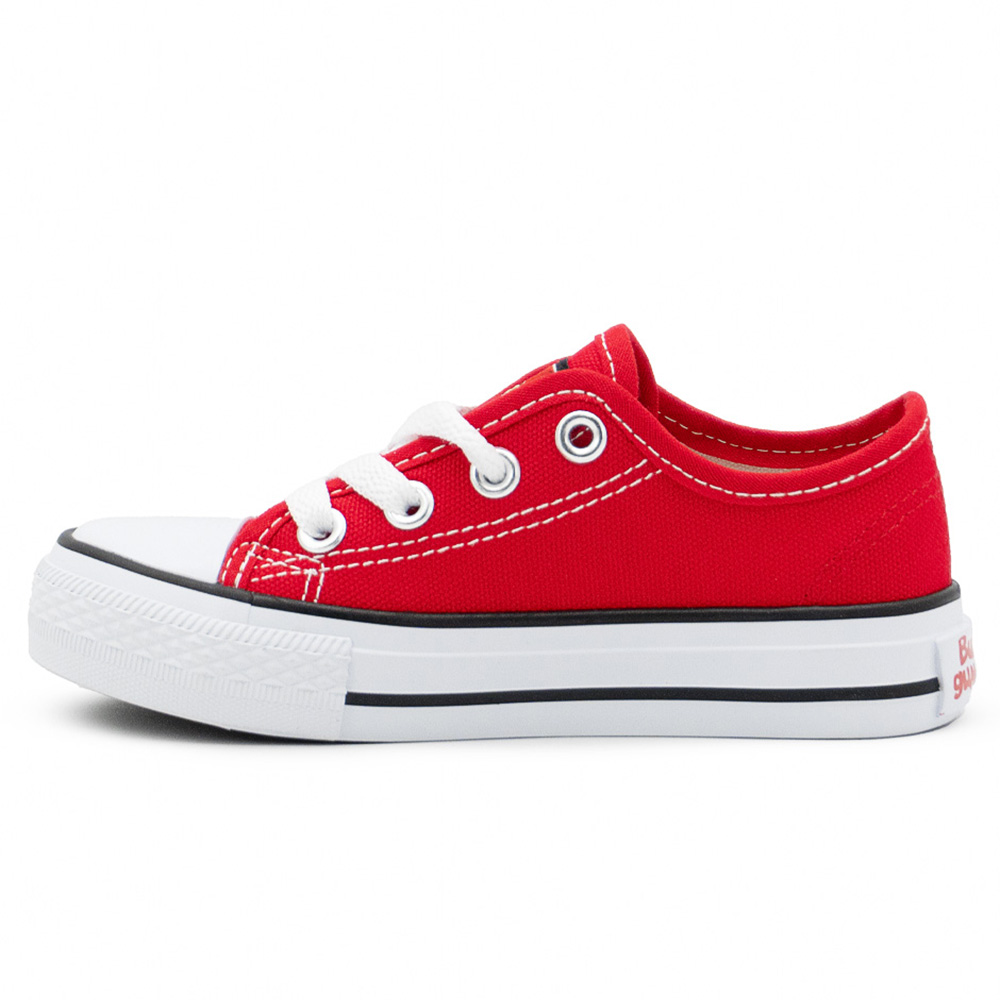 Foto 3 pulgar | Tenis Bubble Gummers Harry Choclo Lona Rojo Para Niño