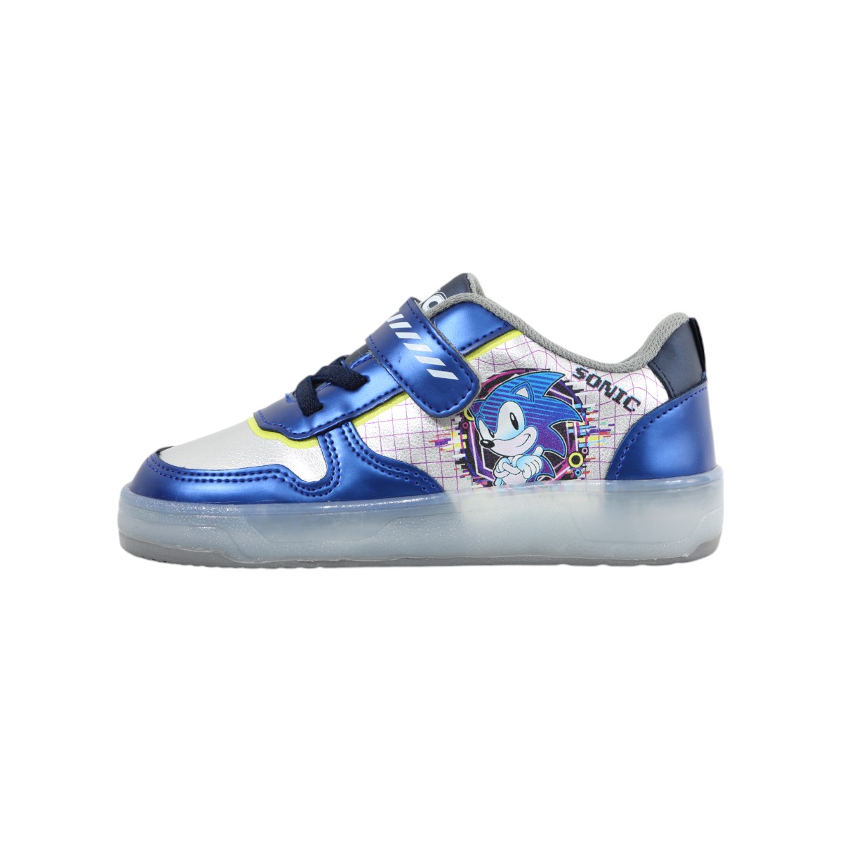 Foto 3 | Tenis Niño Sonic Tropicana So332569st  Gris