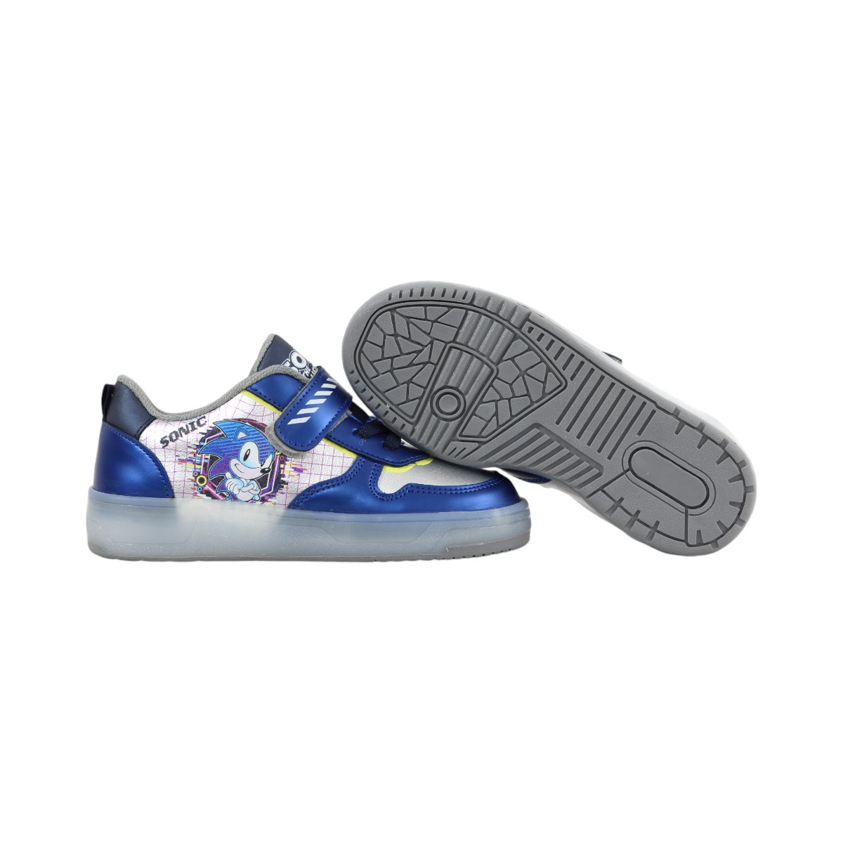 Foto 5 | Tenis Niño Sonic Tropicana So332569st  Gris