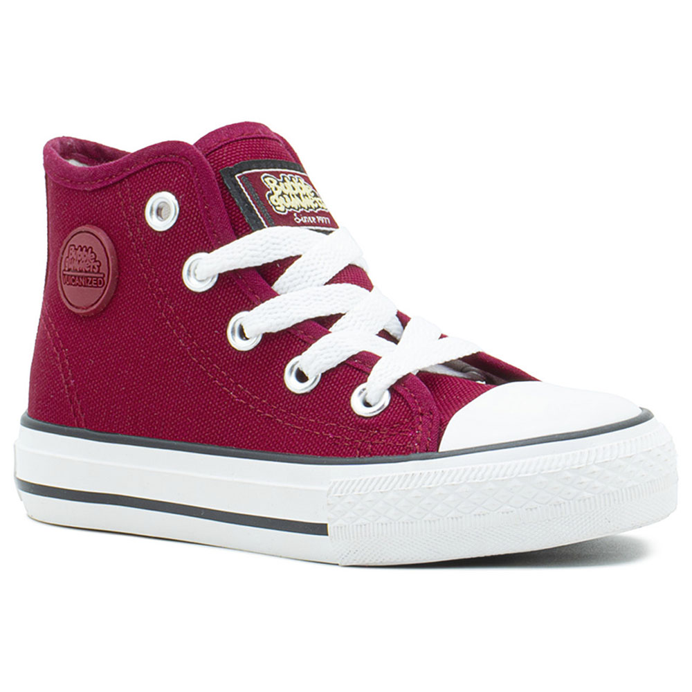 Tenis Bubble Gummers Wilson Bota Lona Vino Para Niño