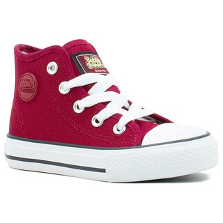 Foto 1 | Tenis Bubble Gummers Wilson Bota Lona Vino Para Niño