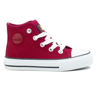 Foto 3 | Tenis Bubble Gummers Wilson Bota Lona Vino Para Niño