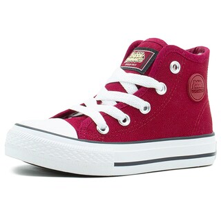 Foto 4 | Tenis Bubble Gummers Wilson Bota Lona Vino Para Niño