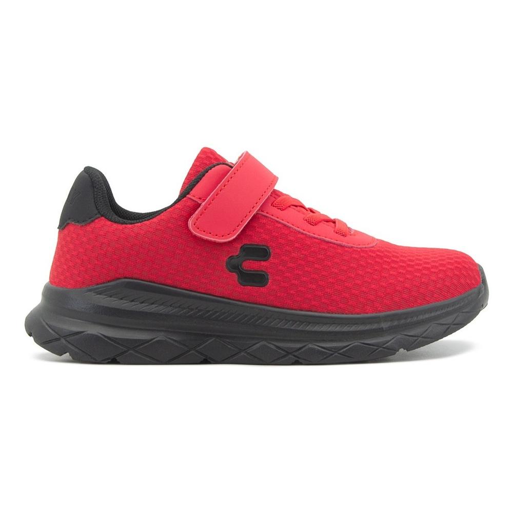 Foto 2 pulgar | Tenis Charly Kids Deportivo Running Niño Rojo/negro 15-21.5 Rojo
