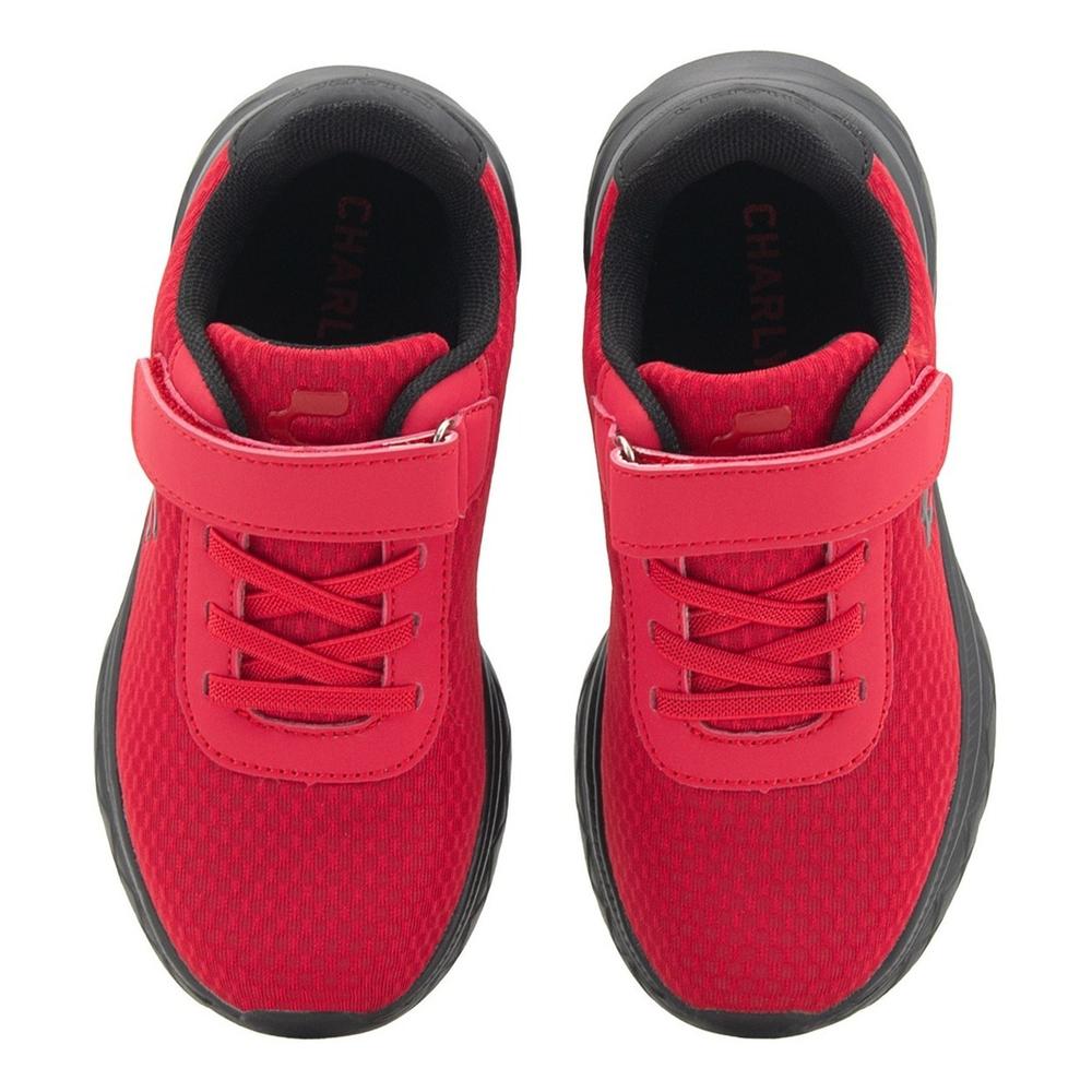 Foto 7 pulgar | Tenis Charly Kids Deportivo Running Niño Rojo/negro 15-21.5 Rojo