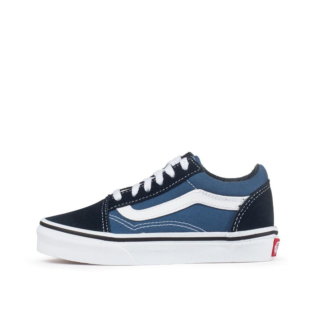 Foto 2 pulgar | Tenis Vans Old Skool Y - 0w9tnwd - Azul Marino - Niños Azul Marino