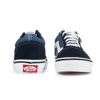 Foto 3 | Tenis Vans Old Skool Y - 0w9tnwd - Azul Marino - Niños Azul Marino