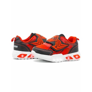 Foto 3 | Tenis Tropicana Para Niño Personaje Spiderman Casual Con Luces Led Rojo Rojo
