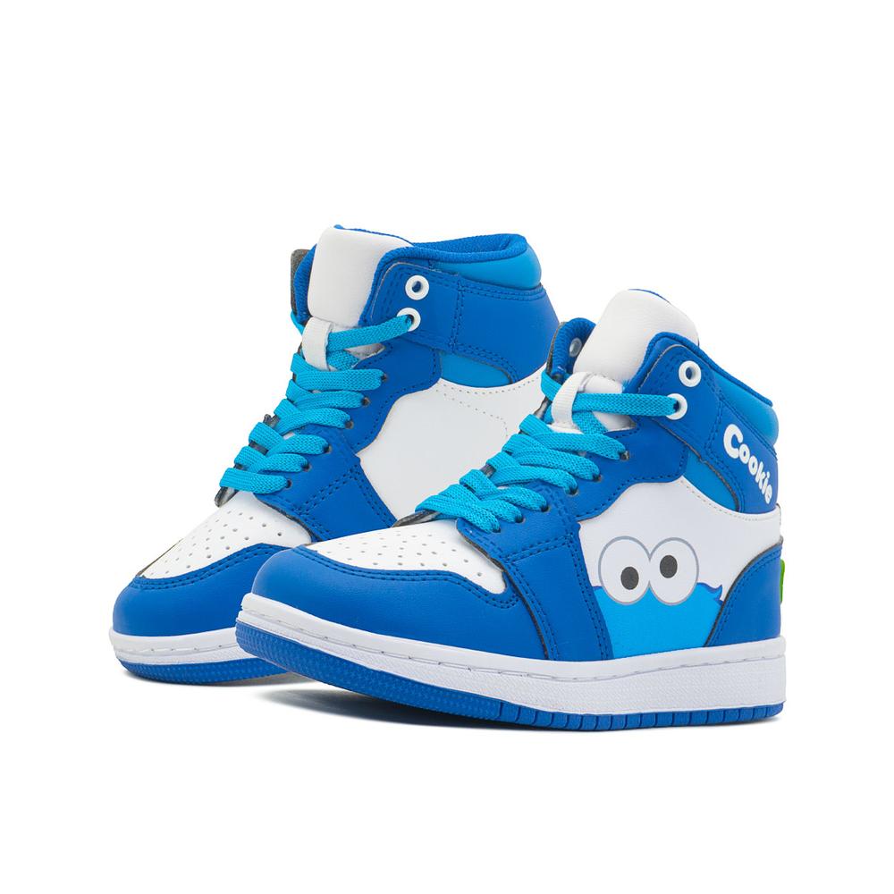 Foto 1 | Tenis Bota Karsten Para Niño Come Galletas Plaza Sesamo Azul Azul