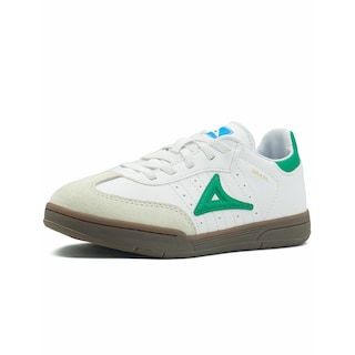 Foto 4 | Tenis Pirma Sneaker Para Niño Estilo Urbano Blanco/verde Blanco