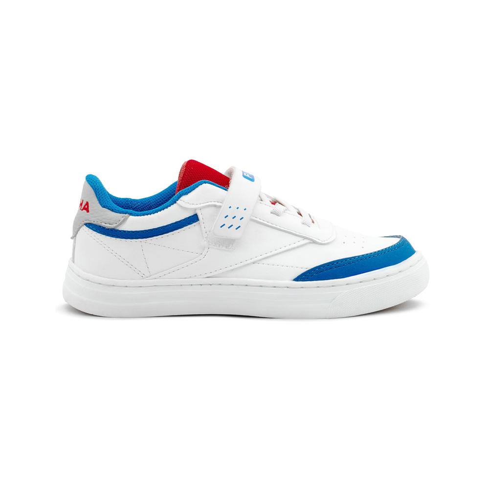 Foto 7 pulgar | Tenis Sneakers Pirma Para Niño Urbano Cómodo Blanco/azul Rey Blanco
