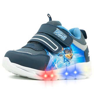 Foto 3 | Tenis Paw Patrol Para Niño Luz Led Textil Marino 12-17 Azul Marino